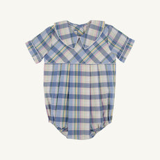 Bradford Bubble - Pawleys Island Plaid with Worth Avenue White