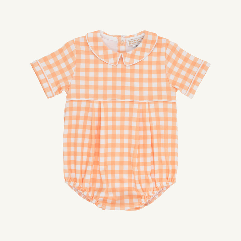 Bradford Bubble - Seashore Sherbet Gingham & Worth Avenue White