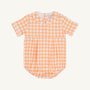Bradford Bubble - Seashore Sherbet Gingham & Worth Avenue White