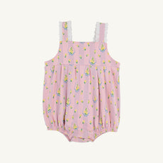 Branham Bubble - Central Park Posies with Worth Avenue White Eyelet
