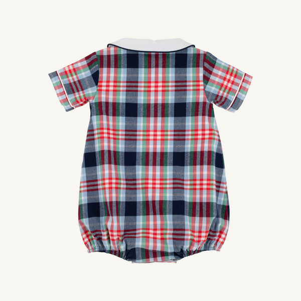 Brock Bubble (Flannel) - Covington Cottage Plaid with Worth Avenue White