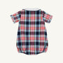 Brock Bubble (Flannel) - Covington Cottage Plaid with Worth Avenue White