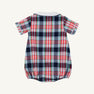 Brock Bubble (Flannel) - Covington Cottage Plaid with Worth Avenue White