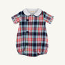 Brock Bubble (Flannel) - Covington Cottage Plaid with Worth Avenue White