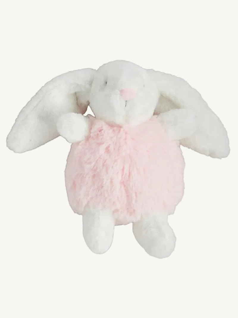 Pink Bunny Pom Pom Rattle - Mud Pie