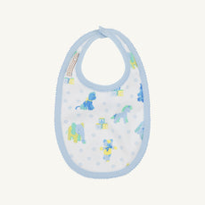 Burp Me Bib - Cuddle Up Cutie (Buckhead Blue) with Buckhead Blue