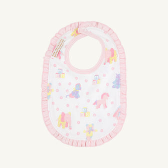 Embroidery result for: Burp Me Bib - Cuddle up Cutie (Palm Beach Pink) with Palm Beach Pink