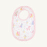 Burp Me Bib - Cuddle up Cutie (Palm Beach Pink) with Palm Beach Pink