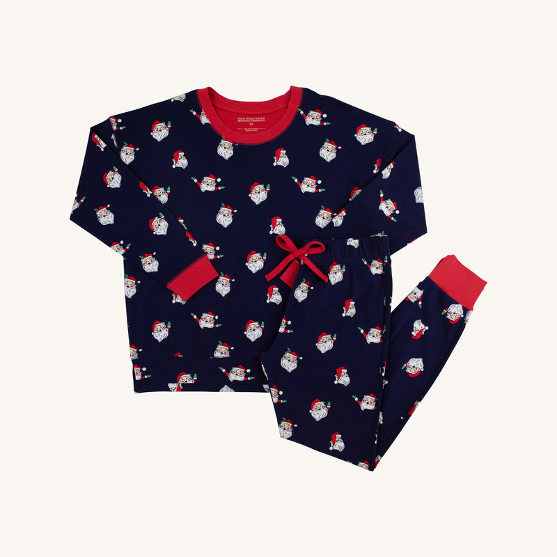 Callahan Cabernet Lounge Set (Women) - Jolly Old St. Nick with Richmond Red