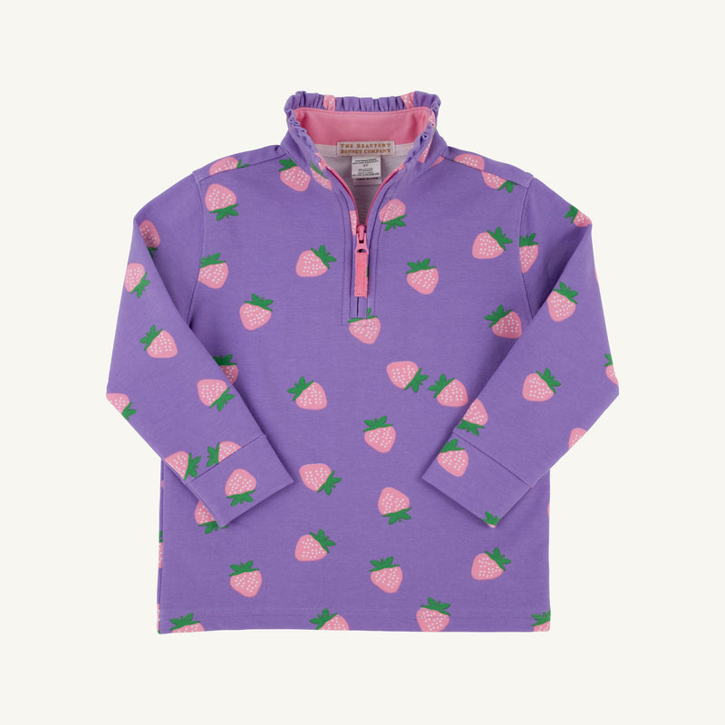 Canter Collar Half-Zip - Sanibel Strawberry (Palisades Purple)