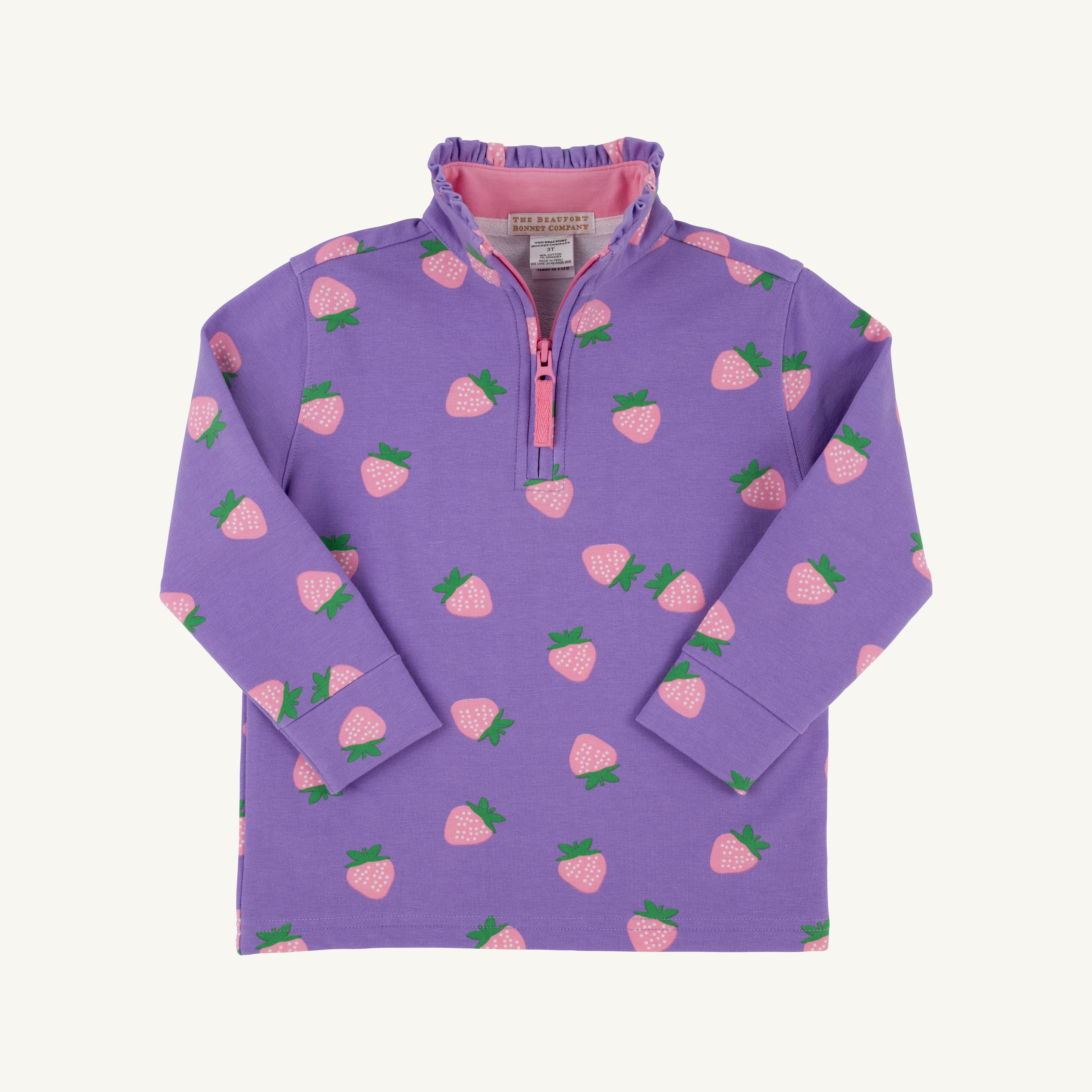 Canter Collar Half-Zip - Sanibel Strawberry (Palisades Purple)