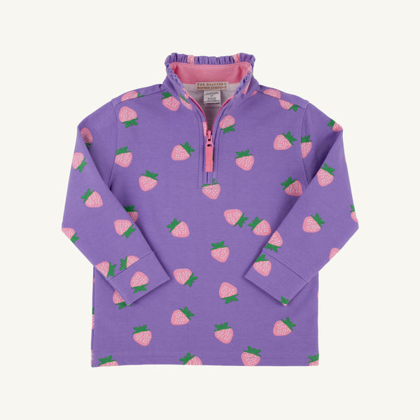 Canter Collar Half-Zip - Sanibel Strawberry (Palisades Purple)