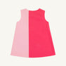 Caroline Colorblock Jumper - Palm Springs Punch & Sandpearl Pink