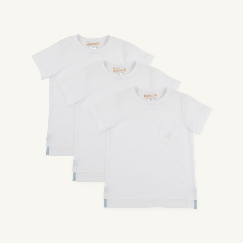 Carter Crewneck (3-Pack) - Worth Avenue White