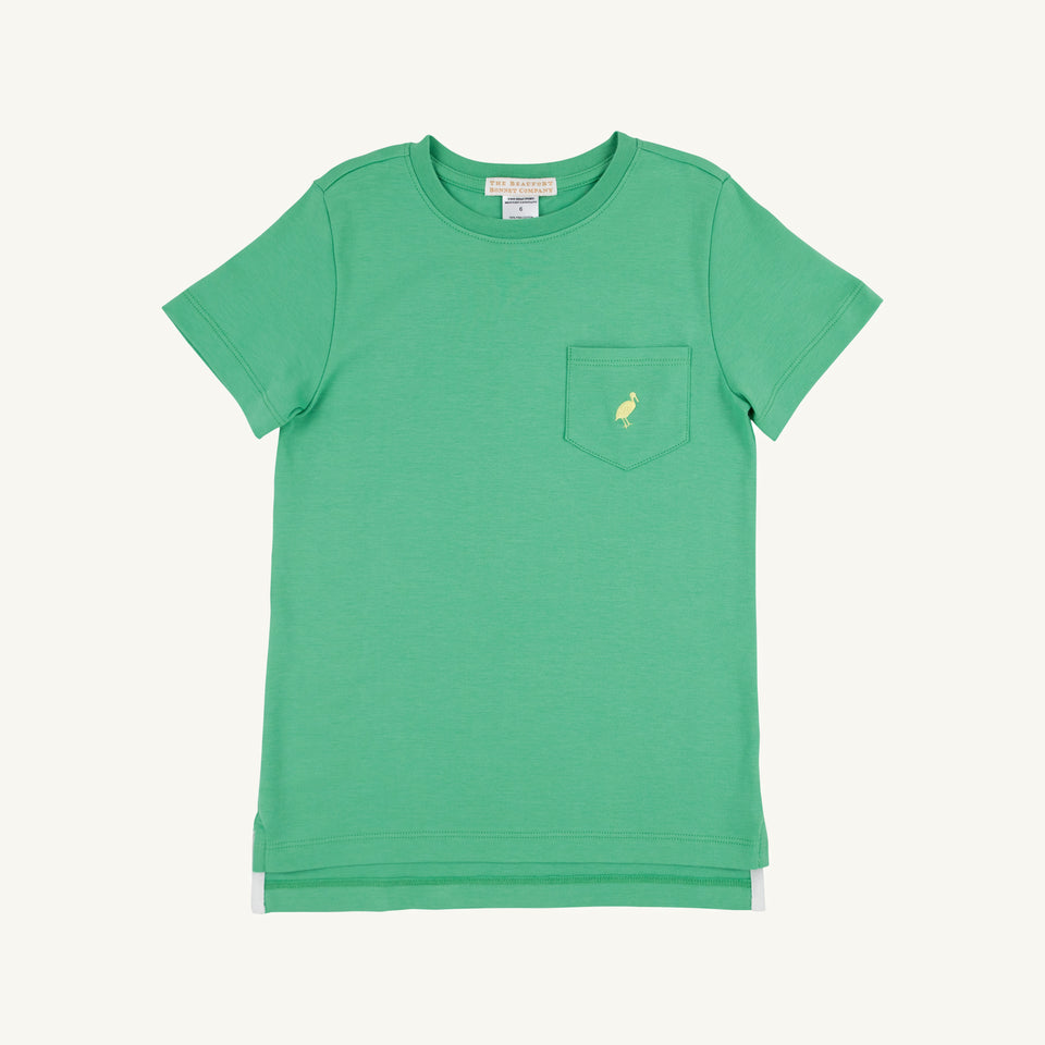 Cheryl Shorts - Gibson Island Green with Worth Avenue White