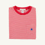 Carter Crewneck - Richmond Red Stripe with Richmond Red & Rockefeller Royal Star