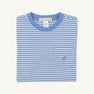 Carter Crewneck - Sunrise Blvd. Blue Stripe with Sunrise Blvd Blue Stork