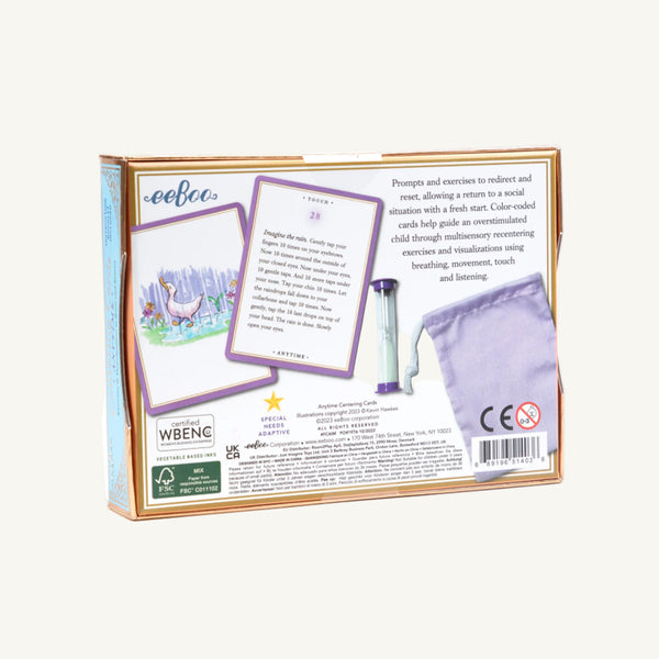 Anytime Centering Cards - eeBoo