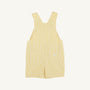 Chapman Choo Choo Overalls - Lake Worth Yellow Stripe with Worth Avenue White Stork