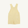 Chapman Choo Choo Overalls - Lake Worth Yellow Stripe with Worth Avenue White Stork