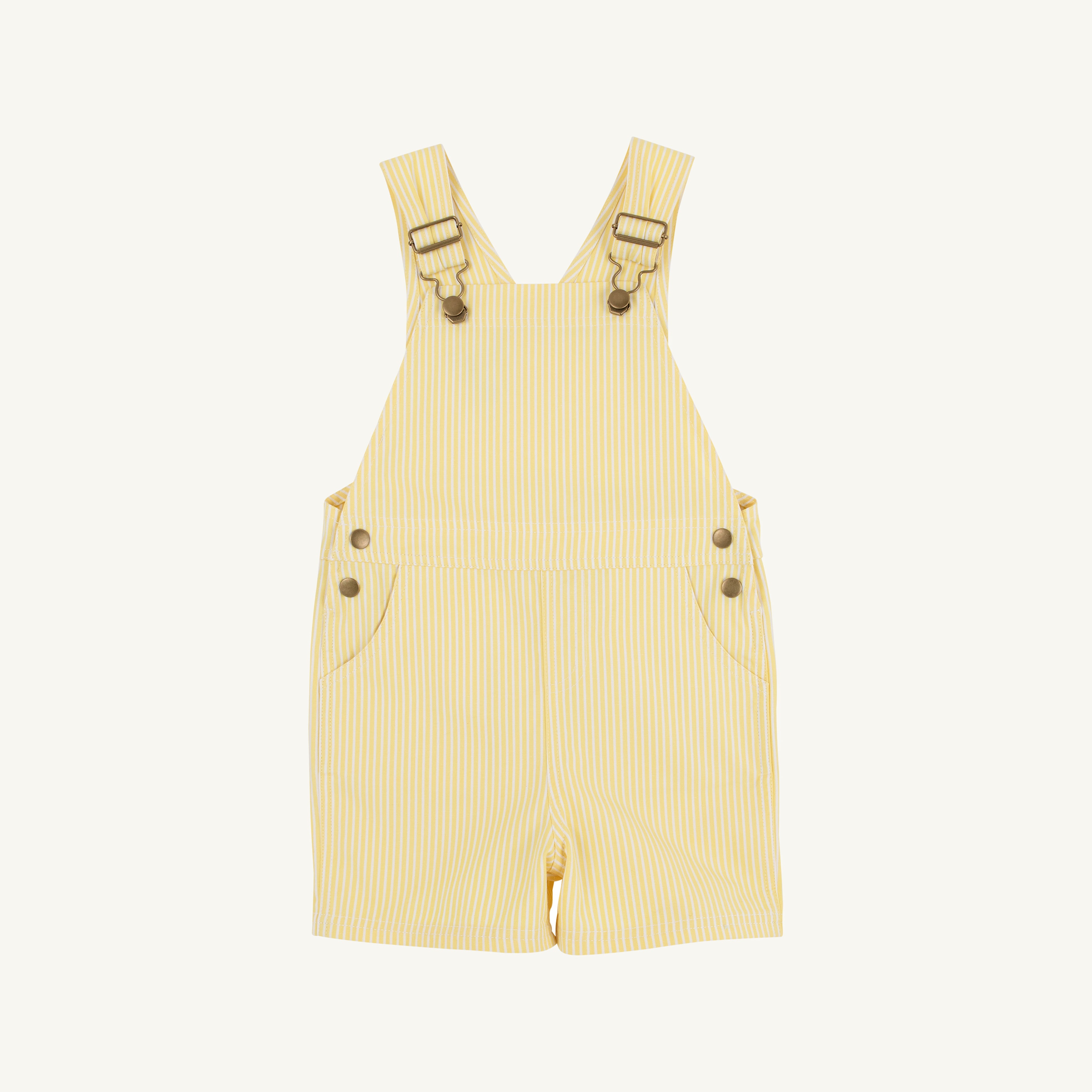 Chapman Choo Choo Overalls - Lake Worth Yellow Stripe with Worth Avenu