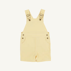 Chapman Choo Choo Overalls - Lake Worth Yellow Stripe with Worth Avenue White Stork