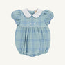 Cindy Lou Bubble - Audubon Park Plaid with Worth Avenue White