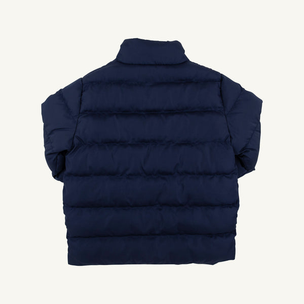 Cooper Coat - Nantucket Navy with Richmond Red Stork