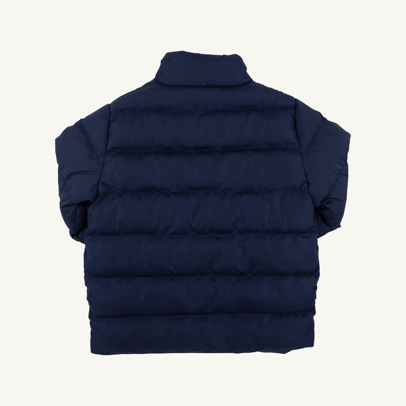 Cooper Coat - Nantucket Navy with Richmond Red Stork