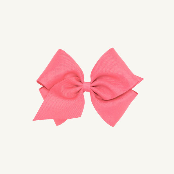 Wee Ones Hair Bow - Parrot Cay Coral