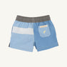 Country Club Color Block Trunks - Park City Periwinkle, Beale Street Blue & Grantley Gray