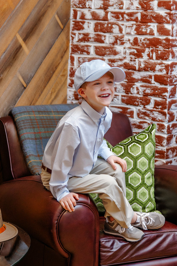 Covington Cap - Barrington Blue with Worth Avenue White Stork