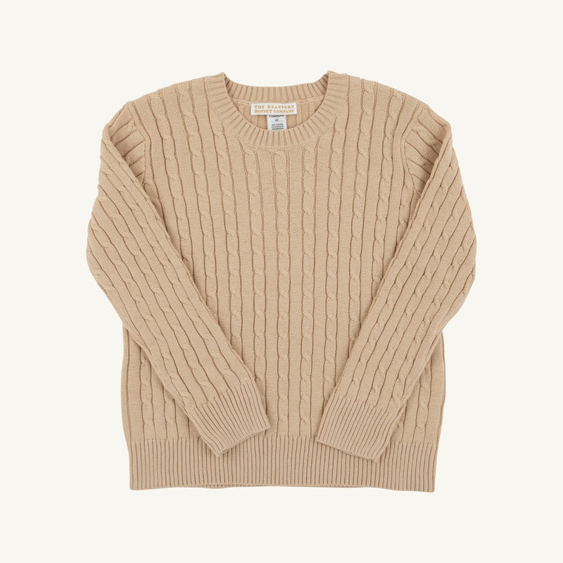 Crawford Crewneck - Keeneland Khaki