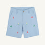 Critter Charlie Chino's - Beale Street Blue with Sailboats