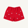 Critter Cheryl Shorts - Richmond Red with Strawberries