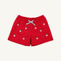 Critter Cheryl Shorts - Richmond Red with Strawberries