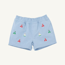 Critter Sheffield Shorts - Beale Street Blue with Sailboats