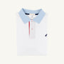 Croquet Party Polo - Worth Avenue White with Nantucket Navy, Richmond Red and Beale Street Blue