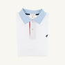 Croquet Party Polo - Worth Avenue White with Nantucket Navy, Richmond Red and Beale Street Blue