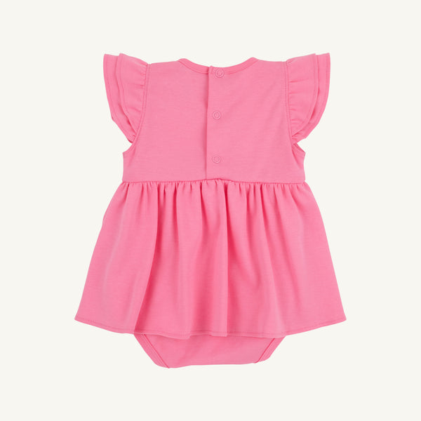 Daisy's Diaper Cover Dress - Romany Rose with Tulip Embroidery