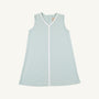 Daisy Dress - Old Greenwich Green with Worth Avenue White