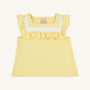 Darla Day Top - Lake Worth Yellow with Worth Avenue White