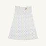 Darla Dress - Birmingham Buttons with Worth Avenue White