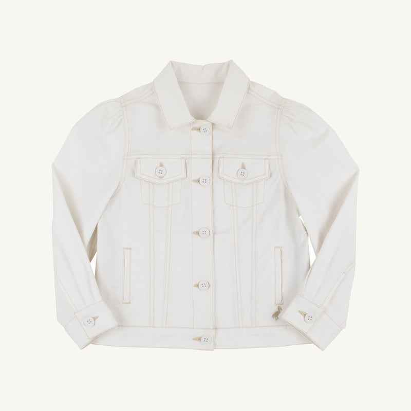 Darley's Denim Jacket - Worth Avenue White