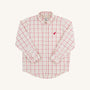 Dean's List Dress Shirt - Oak Park Plaid with Richmond Red Stork