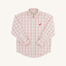 Dean's List Dress Shirt - Oak Park Plaid with Richmond Red Stork