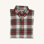 Dean's List Dress Shirt (Flannel) - Charlie Place Plaid with Grandison Rd. Gray Stork