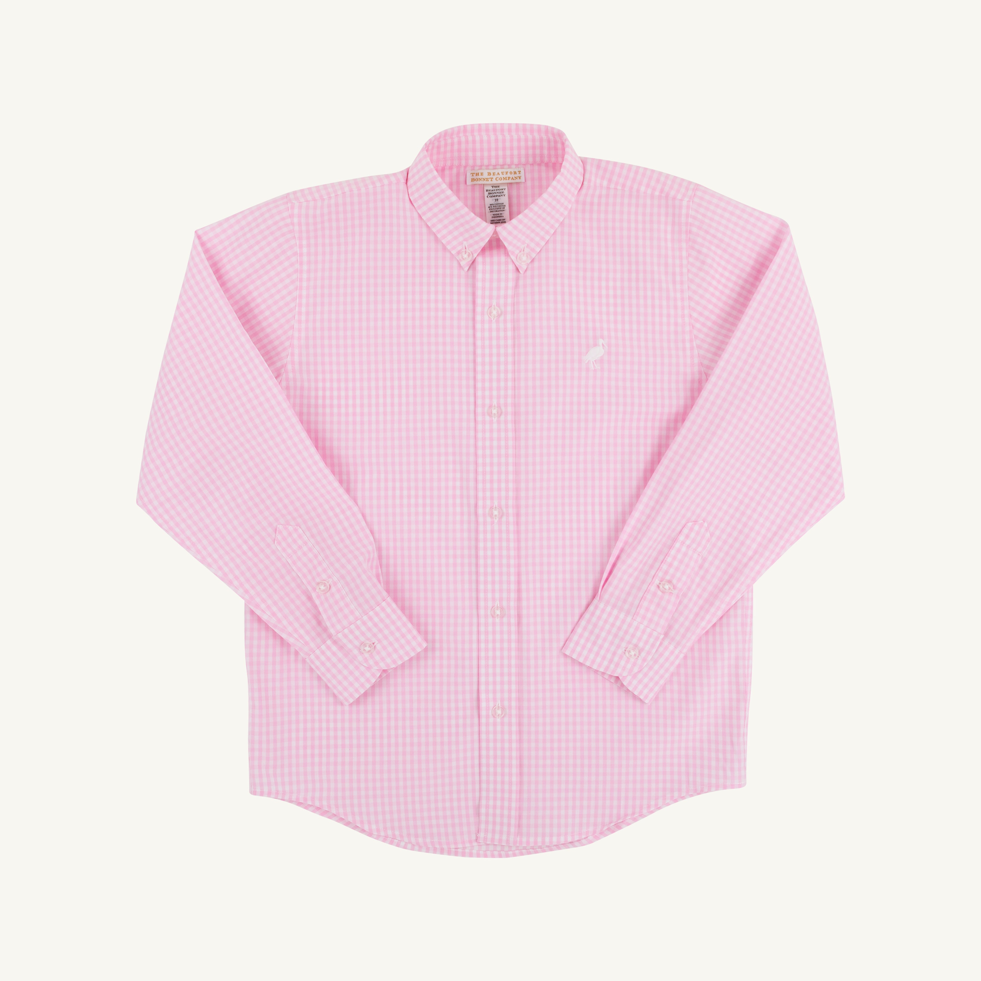 Dean's List Dress Shirt - Pink Greenbrier Gingham