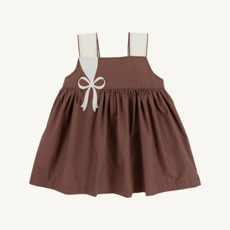 Demi Dress - Gray Bay Brown with Palmetto Pearl