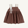 Demi Dress - Gray Bay Brown with Palmetto Pearl